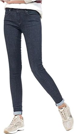 Salsa Skinny Jeans, female, Blue, Size: W27 L32 High Waist Dark Blue Skinny Jeans