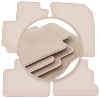OEM Alfombrillas Beige Premium Para Suzuki Swift V 5d Hatchback 2010-2016