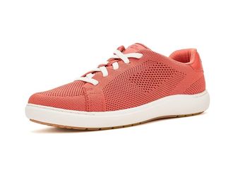 Clarks Nalle Walk Womens Shoes Orange Textile : 7.5 B - Medium, Synthetic/Textile