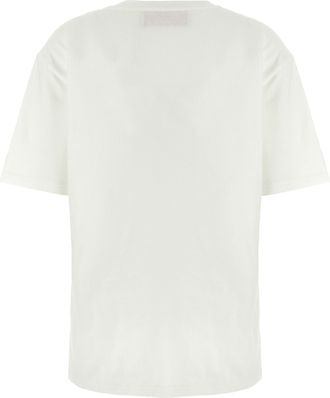 Valentino Garavani Womens White Cotton T-Shirt