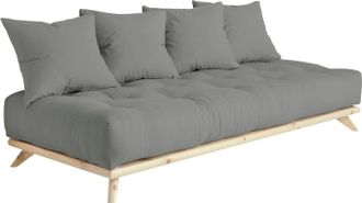Karup Design Daybett »Senza, Sofa, mit Futonmatratze, minimalistisch, massives Kiefernholz« Handgefertigt, skandinavisches Design, vielseitig, schlichter Stil