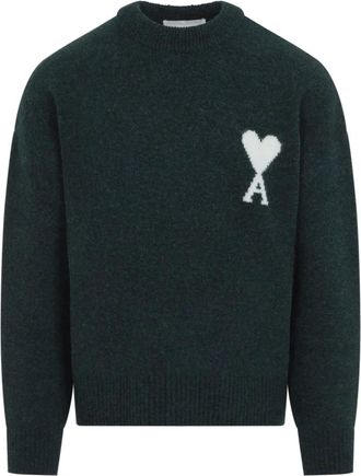 Ami Maglione ADC - - Knitwear - Uomo - Verde - S