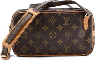 Louis Vuitton Pochette Marly Bandouliere Bag Monogram Canvas crossbody bag - Bruin