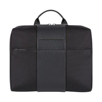 Piquadro Laptop Bags & Cases, male, Black, Size: ONE SIZE Beauty Case