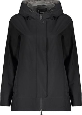 Herno Rain Jackets, female, Black, Size: S Laminar Jacket