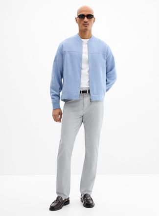 Mavi Mens Marcus heather piqu&eacute; weft pant Straight, slim fit