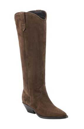 Marc Fisher Ander Knee High Boot in Medium Brown at Nordstrom Rack, Size 6.5