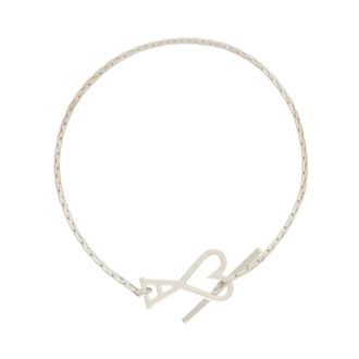 Ami Ami De Coeur Chain Bracelet - unisex - Ami Paris - Bracelets - Gray - ONE SIZE - Accessories