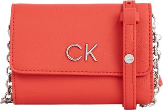 Calvin Klein Women Wallet Crossbody, Red (Aurora Red), One Size