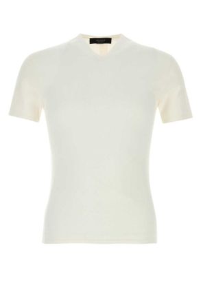 Gucci Off White V Neck T-Shirt