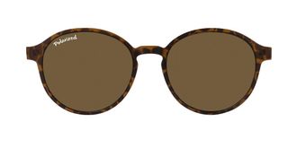 SmartBuy Collection Round Clip-On TR90 Mens Prescription Sunglasses Tortoiseshell Size 51 - SmartBuy Collection
