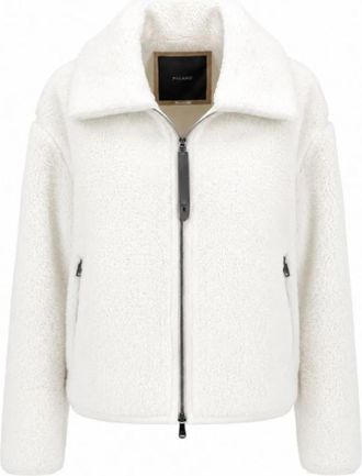 Pinko Campsis Caban Jas - Dames - Jassen - Wit - XS - Jassen