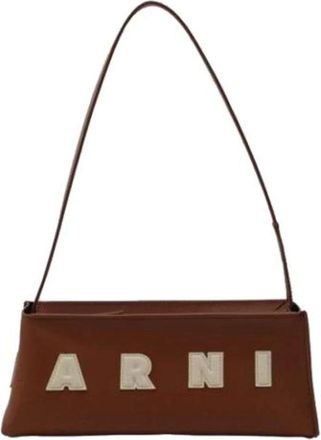 Marni Pre-owned Shoulder Bags, female, Brown, Size: ONE SIZE Pre-owned Baguette Bag