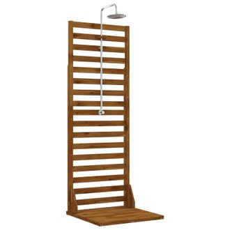 vidaXL Ducha Exterior 205,5 Cm Natural Vidaxl