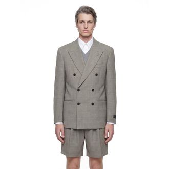 Hed Mayner Double-Breasted Wool Blazer