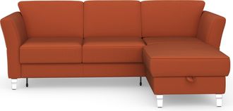 Sit&more Ecksofa »Visby L-Form« wahlweise mit Bettfunktion und Bettkasten, frei im Raum stellbar