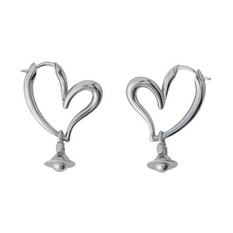 Vivienne Westwood Emily Oorbellen - Dames - Oorbellen - Grijs - ONE Size - Accessoires