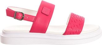 Liu Jo Platte sandalen - Dames - Sandalen - Roze - 35 EU - Schoenen