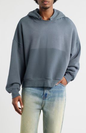 Elwood Oversize Cut Throat Hoodie in Slate at Nordstrom, Size Xx-Large