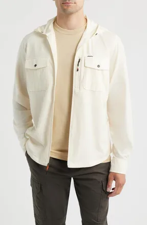 Dark Seas Albright UV Hooded Fishing Shirt in Off White at Nordstrom, Size X-Large