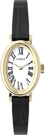 Timex Cavatina Womens Black Watch TW2W78300 material_Leather - One Size
