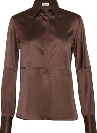 Brunello Cucinelli Silk Shirt