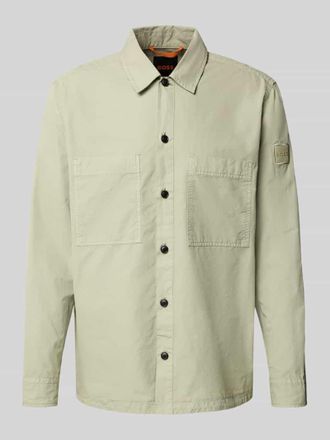 Boss Orange by Hugo Boss BOSS Orange Freizeithemd aus reiner Baumwolle Modell LOCKY_2 in Lind, Gr&ouml;&szlig;e XL