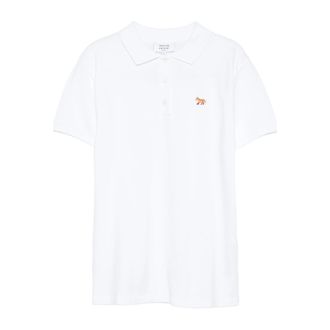 Maison Kitsun&eacute; Fox-embroidered Polo Shirt
