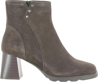Regarde le ciel Cali 02 Enkellaarsjes - Dames - Laarzen met Hak - Bruin - 37 EU - Schoenen