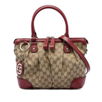Gucci Pre-owned Gucci GG Canvas Sukey Satchel Ladies X2YT3FE6KYKKBPGC