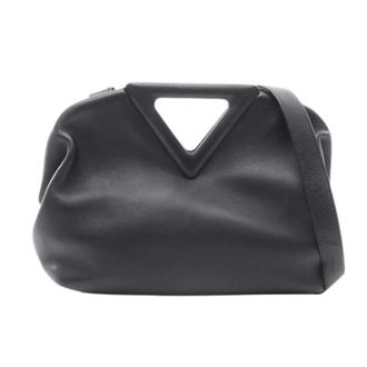 Bottega Veneta Pre-owned Cross Body Bags, female, Black, Size: ONE SIZE Pre-owned Vintage Shoulder Bag