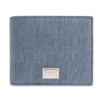 Dolce & Gabbana Heren, Accessoires, Blauw, Maat: ONE Size Leer