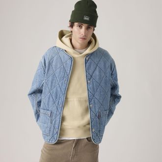 Levi's Lodi Reversible Liner Jacket - Mens - S - Blue