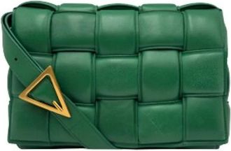 Bottega Veneta Pre-owned Cross Body Bags, female, Green, Size: ONE SIZE Pre-owned Vintage Crossbody Bag