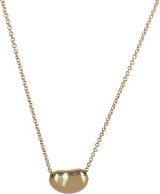 Tiffany & Co. Elsa Peretti 11mm Bean 18K Gold Pendant (Authentic Pre-Loved)
