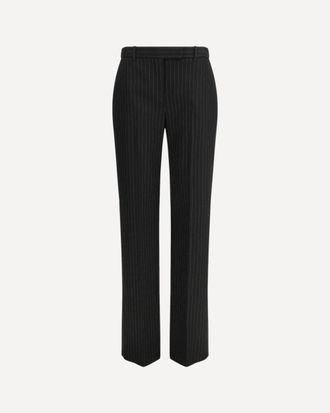 Alexander McQueen Pinstriped tailored Pants Female 40