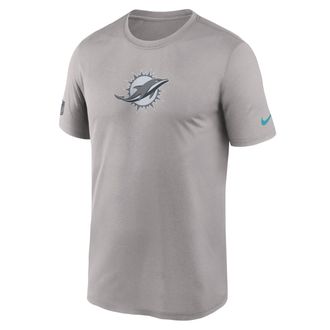 Nike Miami Dolphins Team Issue Legend Nike Mens Dri-FIT NFL T-Shirt in Grey | 02TI09T9P-9LP
