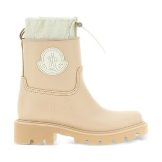 Moncler Rain Boots, female, Beige, Size: 8 US Kickstream Rain Boots