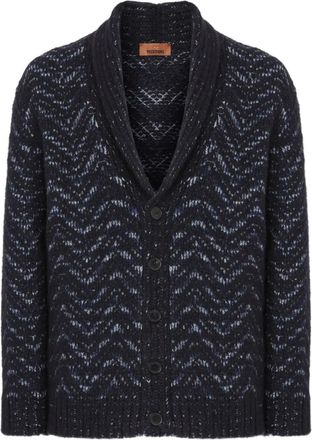 Missoni Cardigan con collo a scialle - Blu