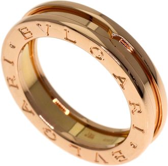 Bulgari Pink Gold (18K) Band Ring (Pre-Owned)