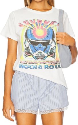 Daydreamer Journey California Rock N Roll Tee In Vintage White