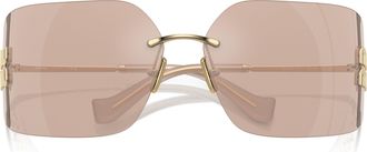 Miu Miu 0mu 54ys Oversized Square Sunglasses