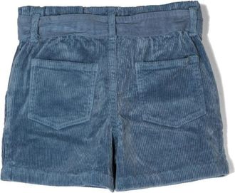 Polo Ralph Lauren Paperbag-Waist Denim Denim Shorts - Blue