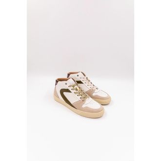 0-105 Hoge sneakers in leer Jade