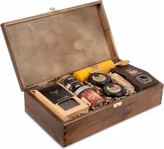 OEM Caja De Regalo Con T&eacute;, Dulces, Trufas Y Velas