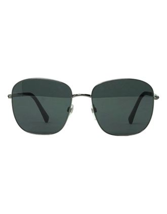 Valentino Womens Valentino Garavani Va2046 303987 Brand Stud Silver Sunglasses - Size: ONE size