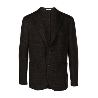 Boglioli Jassen, Heren, Bruin, M, Wol, K-Jacket