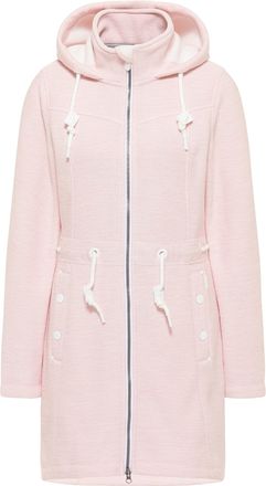 Ice Bound Yuka serie Gebreide fleece jas Dames oud roze melange