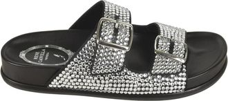 Rene Caovilla Elegante Sandalen voor Vrouwen - Dames - Sandalen - Grijs - 41 EU - Schoenen