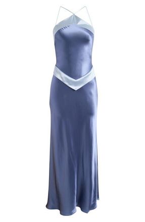 Reformation Jillian Sleeveless Silk Maxi Dress in Cornflower at Nordstrom, Size 10